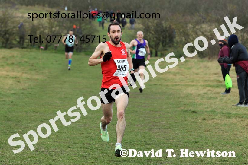 Mens 35 to 60 2022 NEMAA Open Cross Country Champs., Wallsend, Tyne and Wear. Photo: David T. Hewitson/Sports for All Pics